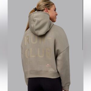 New LSKD Run Club Hoodie in soft elephant tan grey size medium